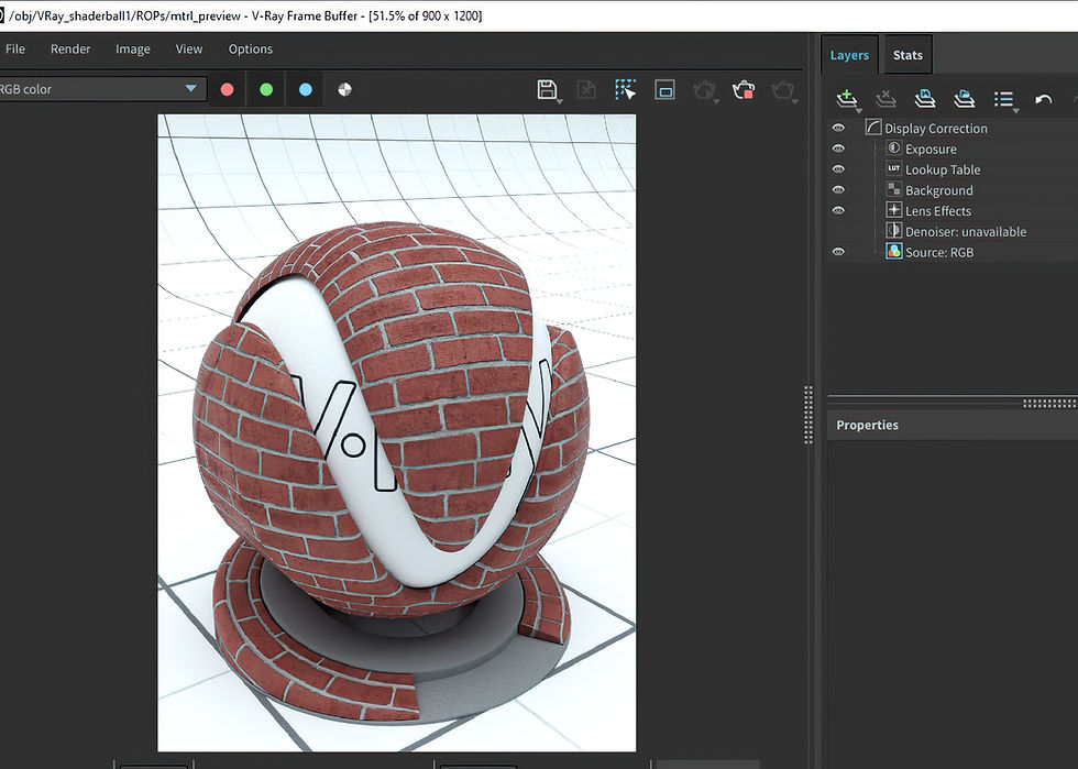 The shaderball asset has pre-configured UV scale options.