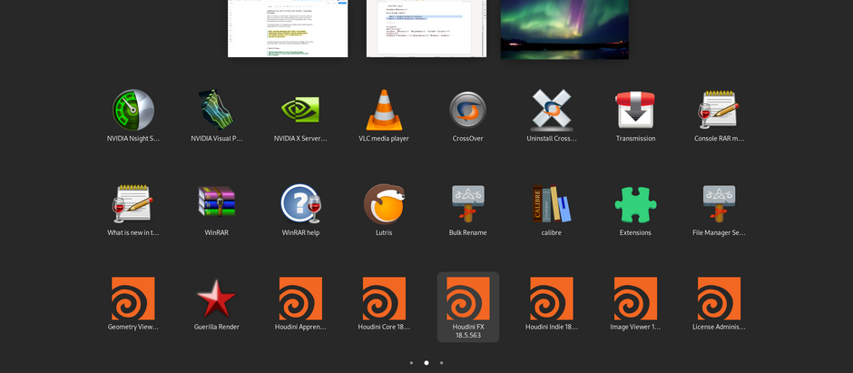 Installing Houdini 18.5.x on Fedora 34 - overcoming the issues.