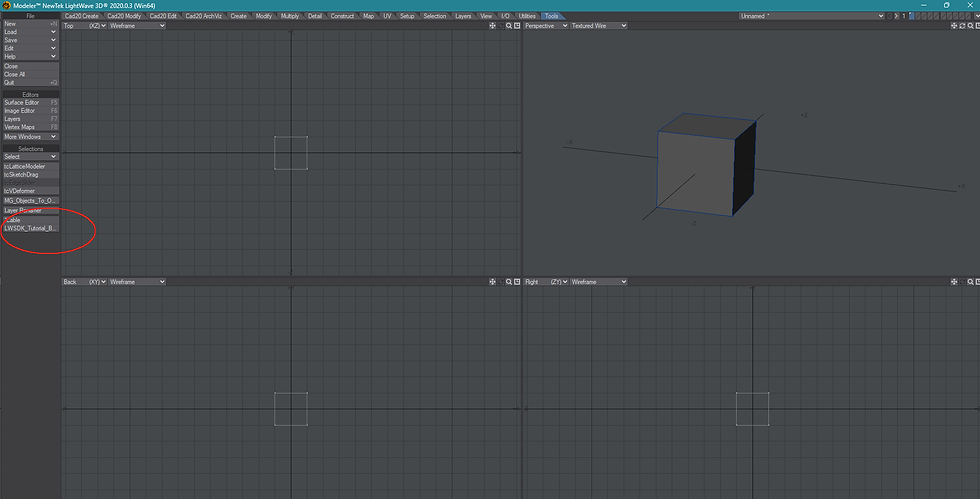 Now, we click on the button and our plugin is fully functional.
