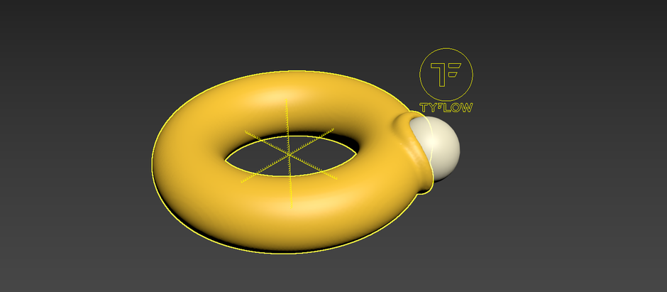 How to do a Bulge or “dented” effect using Tyflow openVDB.