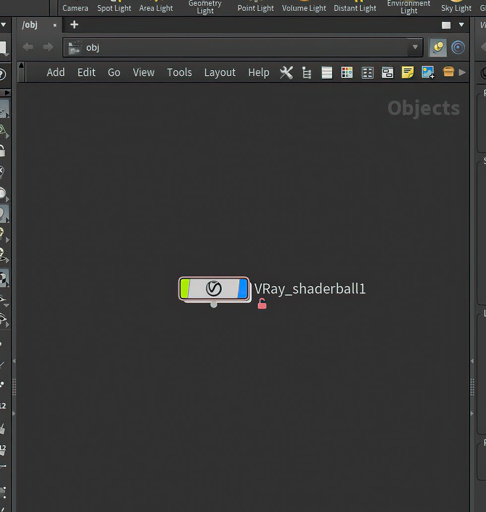 The V-ray Shaderball asset.