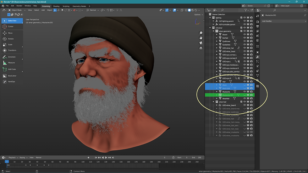 On this scene, some meshes aren't necessary. The artist can delete them.
