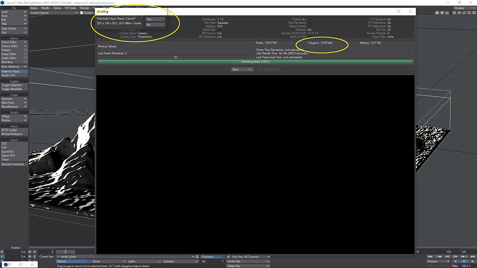 A lot of polys and voxels, and there's room for many more.
