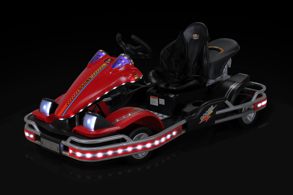 Miniatura: Go Kart DMD 90Watt (2x 45W) 6Km/h Retromarcia Radio B.T. USB SD MP3