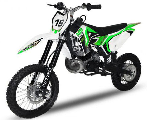 Miniatura: Mini Cross NRG-GTS 50cc 9.1cv Cerchi 14" 12" 60Km/h Kick-Starter