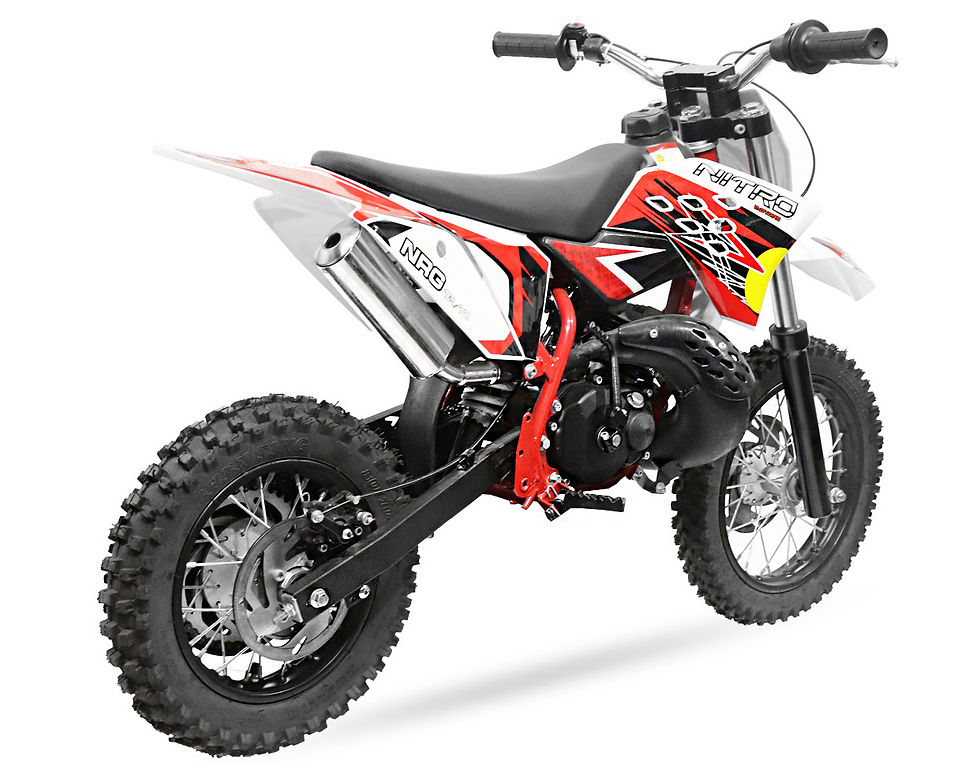 Miniatura: Mini Cross NRG-RS 50cc 9cv Cerchi 12" 10" 55Km/h Kick-Starter *CASCO OMAGGIO*