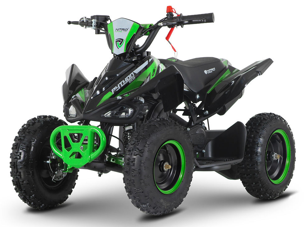 Miniatura: Mini Quad Kobra-M 50cc 2 tempi Cerchi da 6" 40Km/h