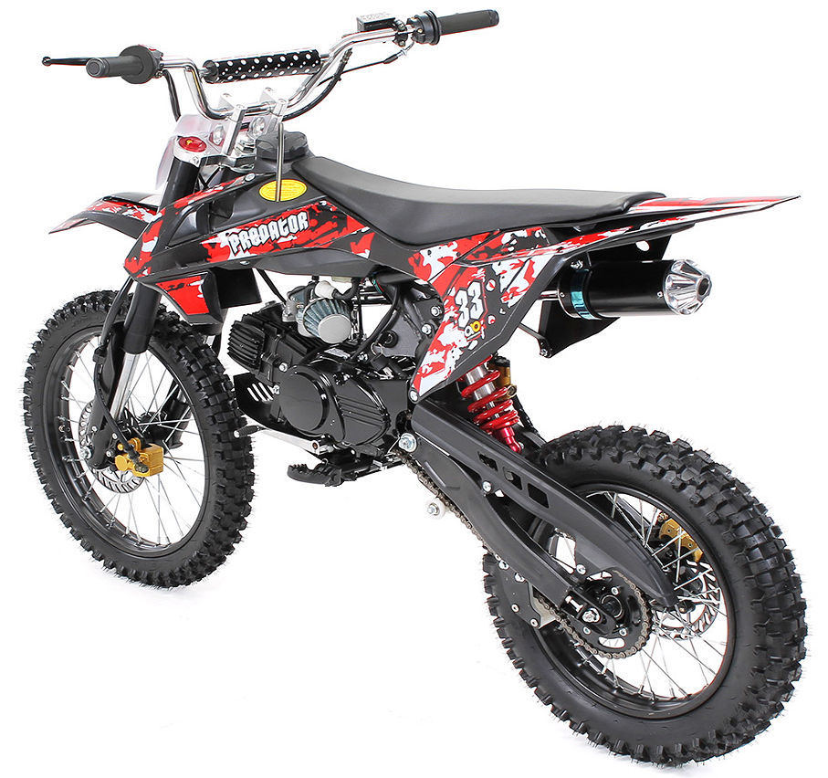 Miniatura: Pit Bike DTR 125cc 4T 4 Marce Cerchi 17" 14" 80Km/h Kick Starter *CASCO OMAGGIO*