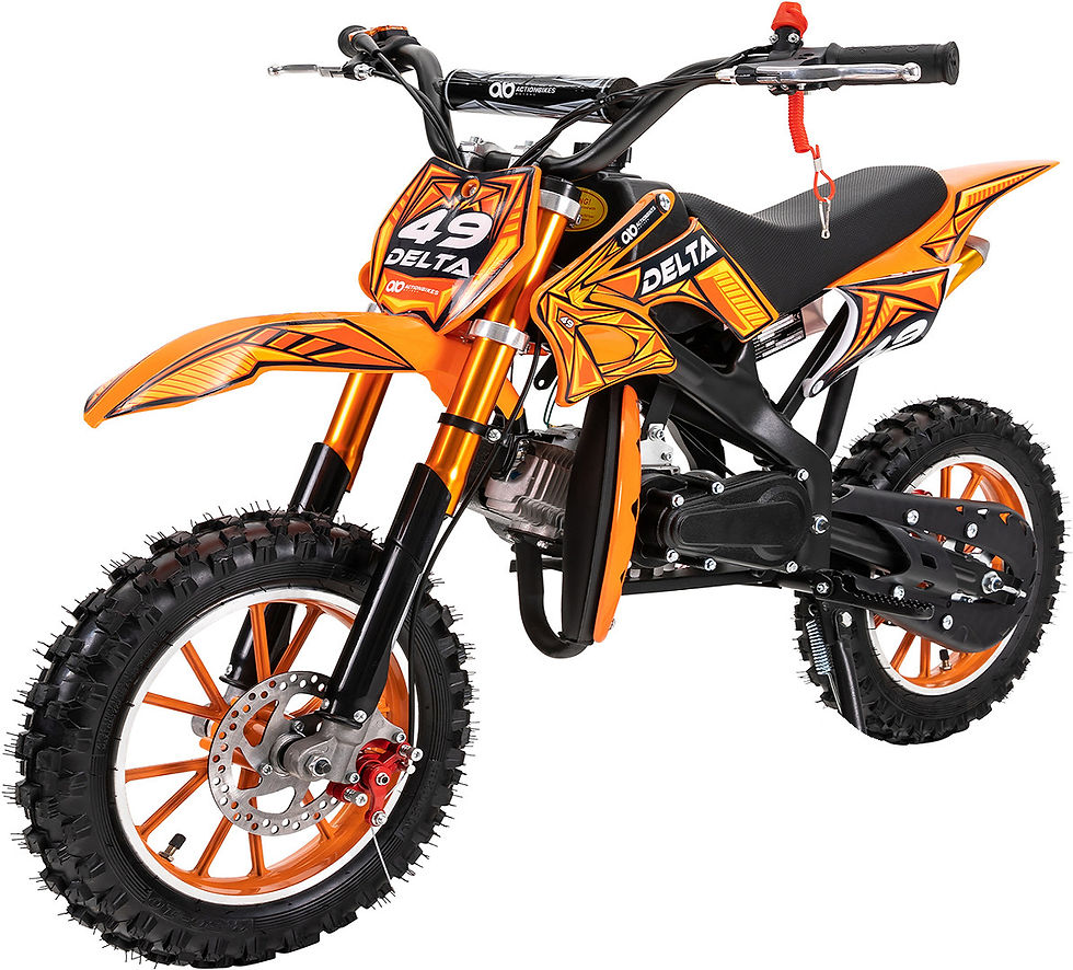 Miniatura: Mini Cross Orion 50cc 2 tempi Cerchi da 10" 40Km/h con Velocità limitabile