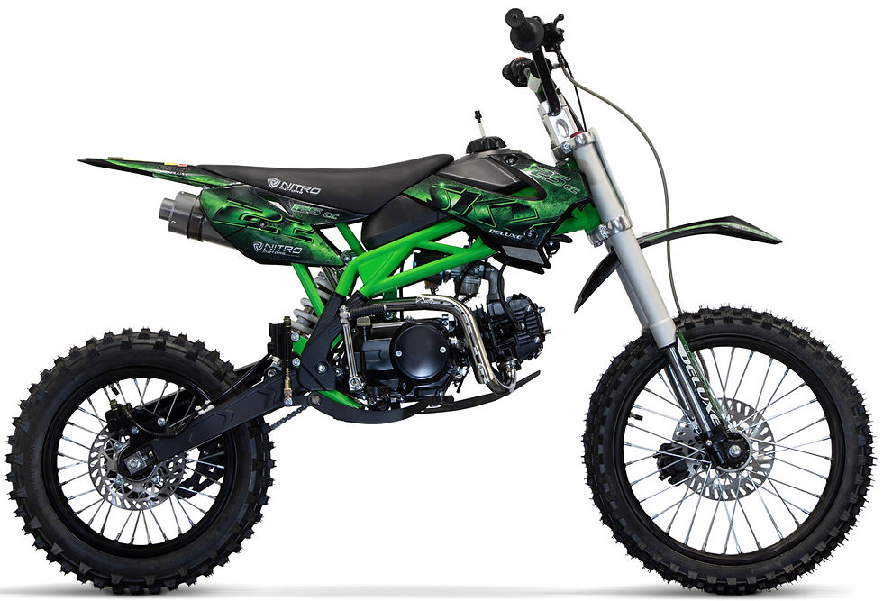Miniatura: Pit Bike SKY 125cc 4T 4 Marce Cerchi 17" 14" 80Km/h Kick Starter