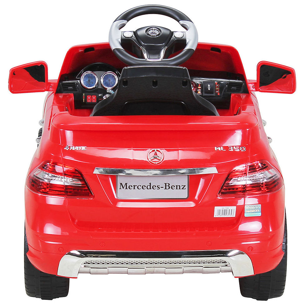 Miniatura: Mercedes ML350 50Watt (2x 25W) 5Km/h Telecomando Retromarcia Bluetooth USB MP3