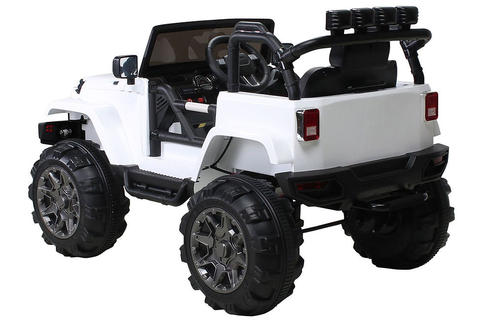 Miniatura: Jeep Adventure 70Watt (2x 35W) 6Km/h Retromarcia Telecomando Radio USB SD MP3