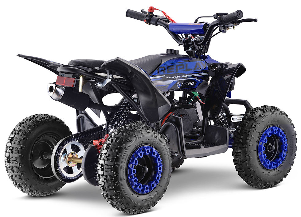 Miniatura: Mini Quad REPLAY-LX ES 50cc 2 tempi Cerchi da 6" 40Km/h Starter elettrico