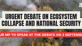Call to action: Help us get Hackney's two MPs to the 3rd September Parliamentary debate on ecosystem breakdown