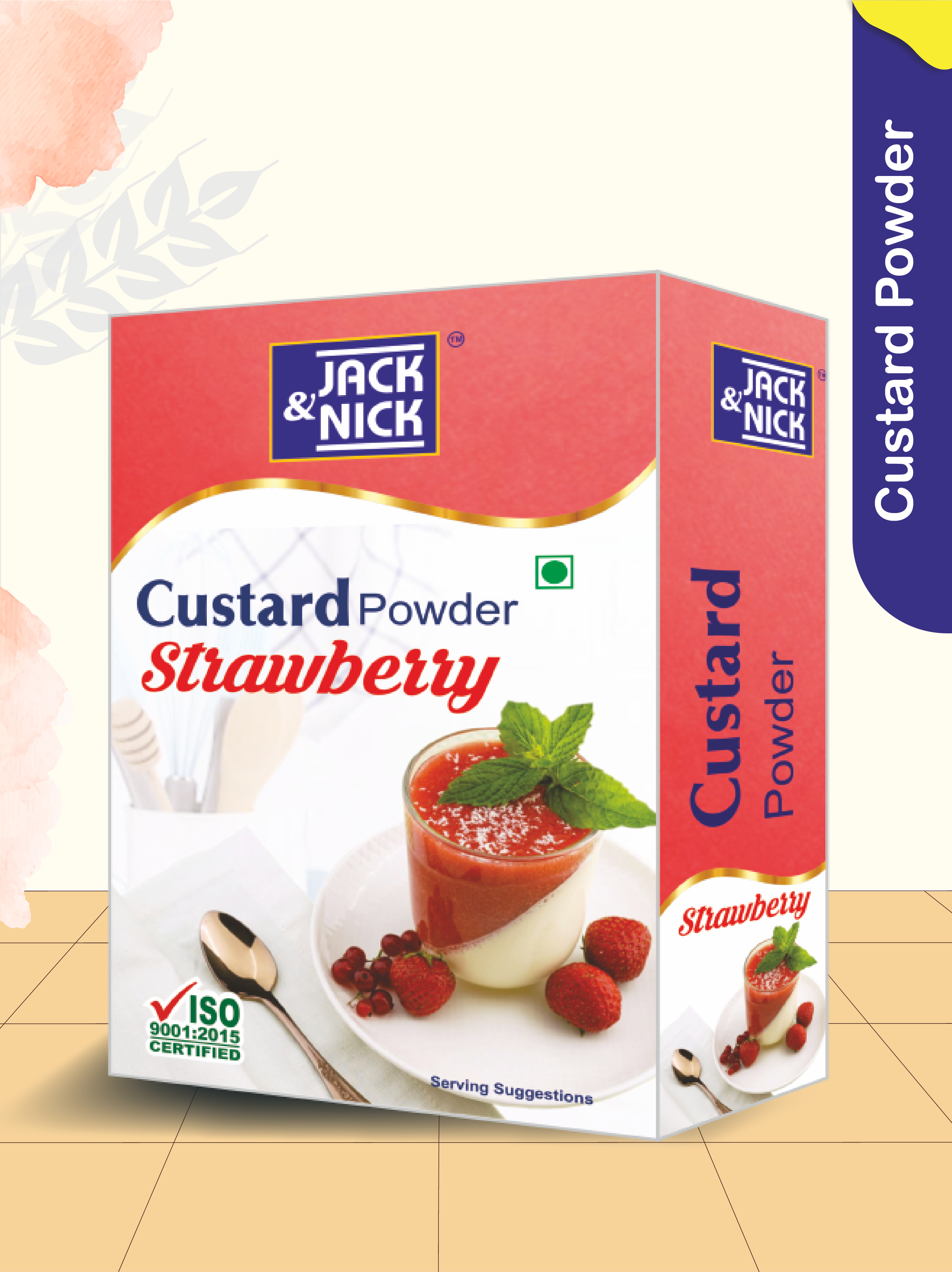 CUSTARD POWDER STRAWBERRY