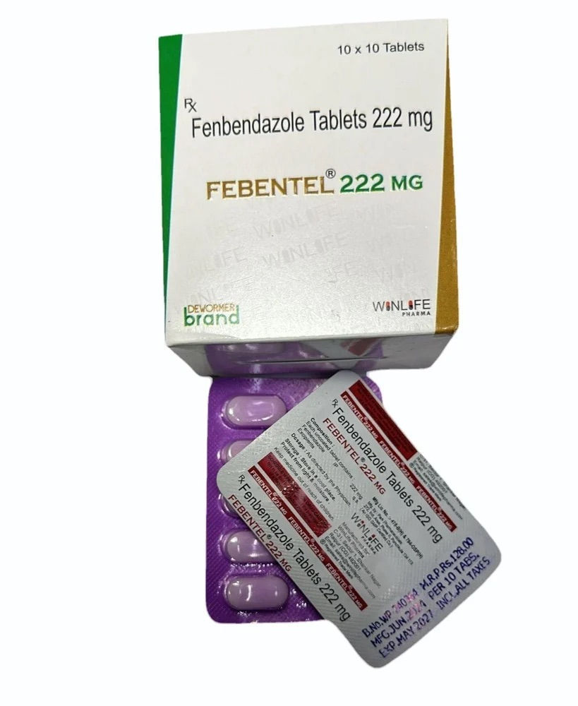 Febentel 222MG Tab 1X10 (Febendazole)