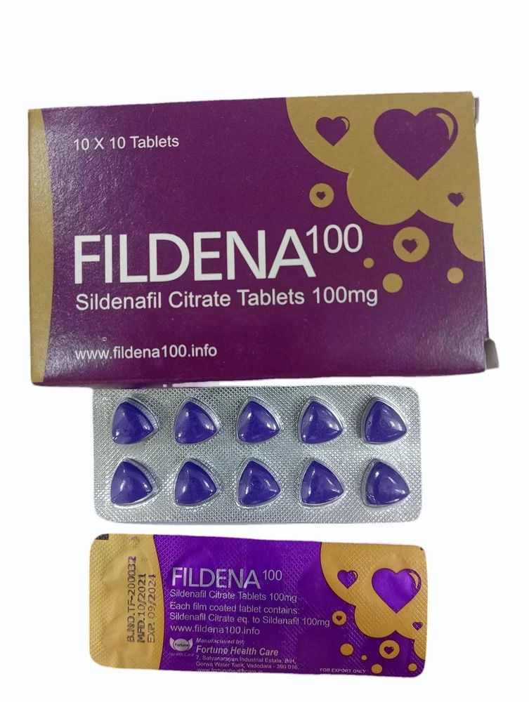 Fildena 100MG Tab 1X10 (Sildenafil)