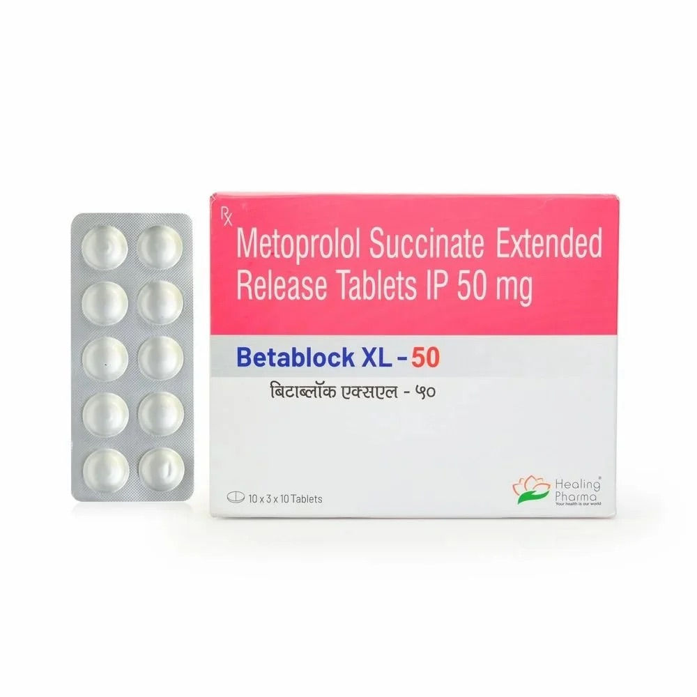 Betablock XL-50 1X10 (Metoprolol)