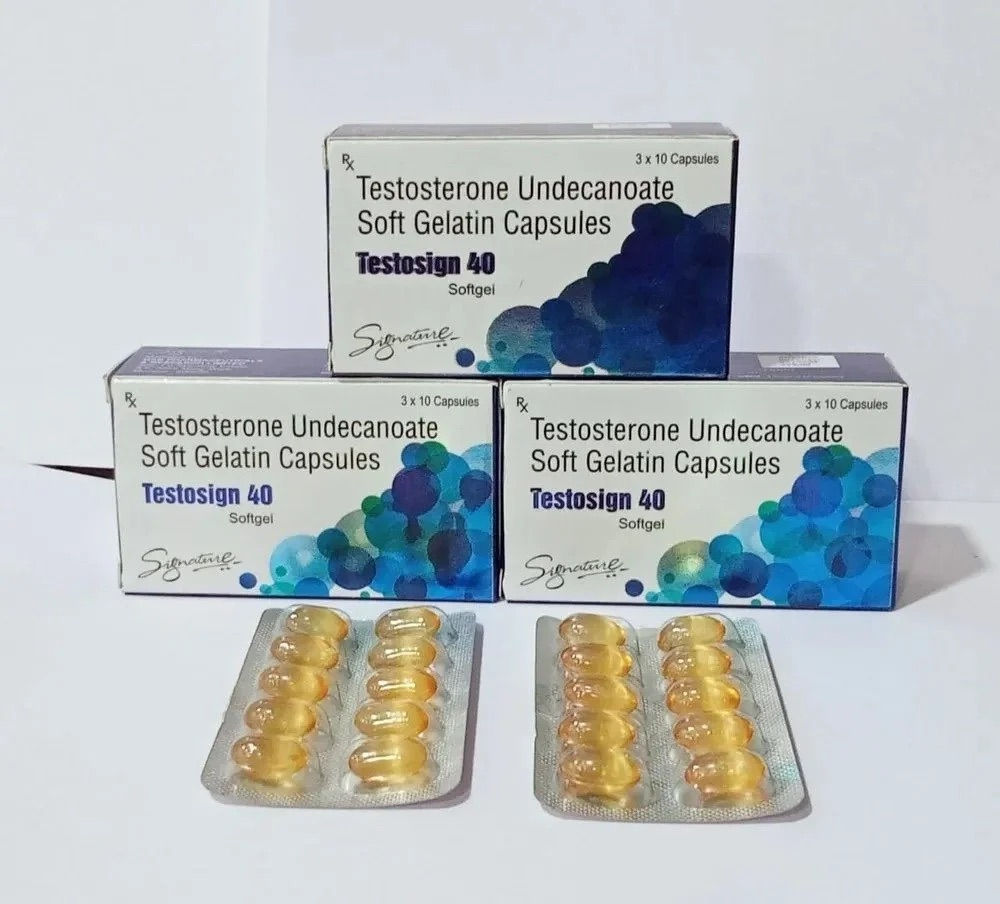 Testosign 40 Softgel Cap 1*10 (Testosterone)