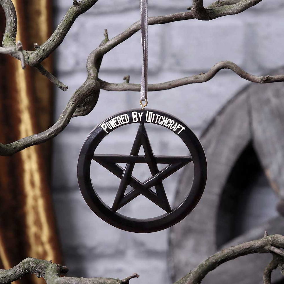 Thumbnail: Powered by Witchcraft Hanging Ornament