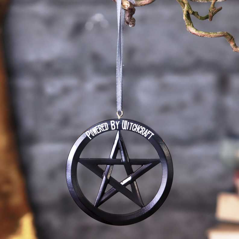 Thumbnail: Powered by Witchcraft Hanging Ornament