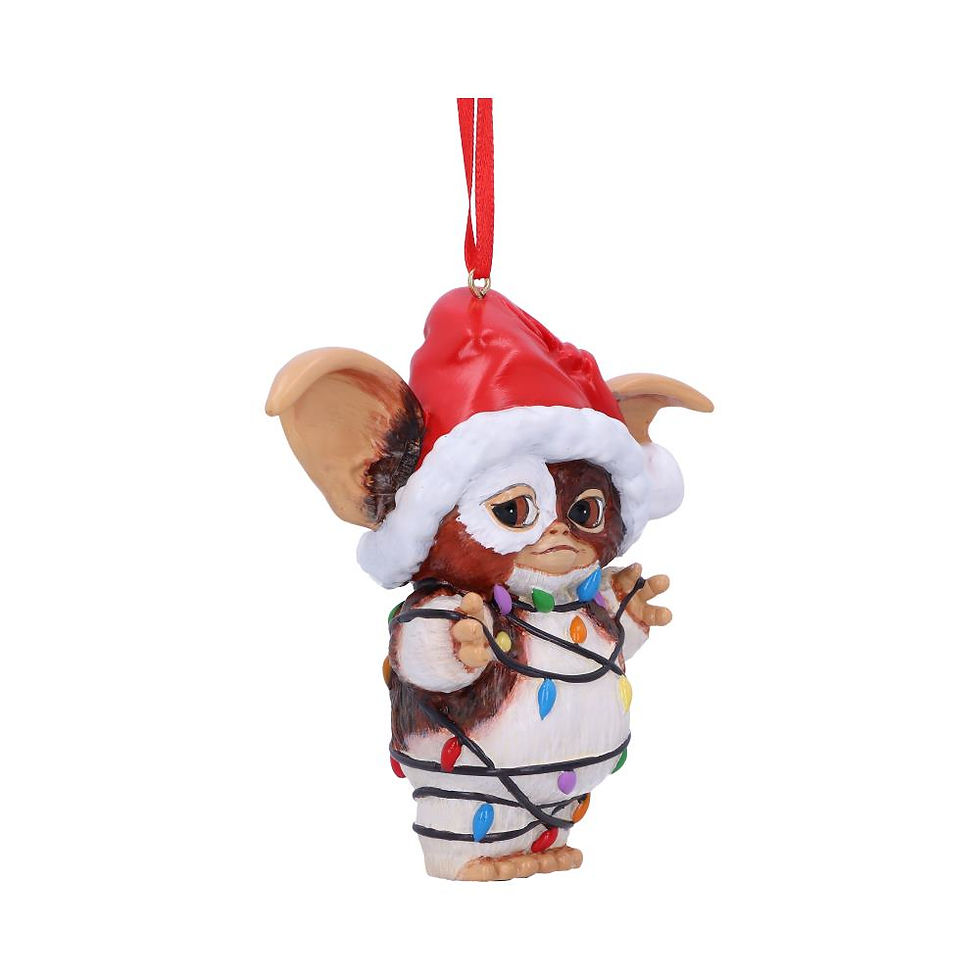 Thumbnail: Gremlins Gizmo in Fairy Lights Hanging Ornament