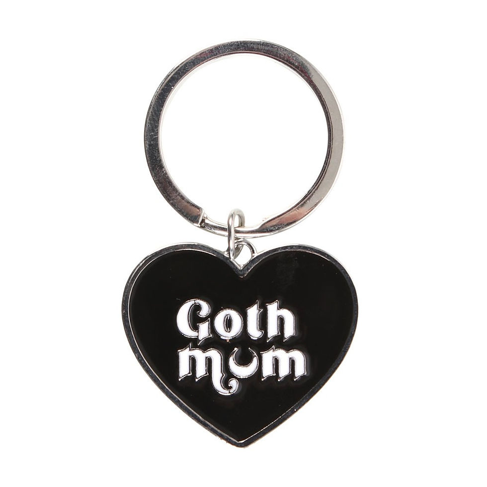 Thumbnail: Goth Mum Keyring
