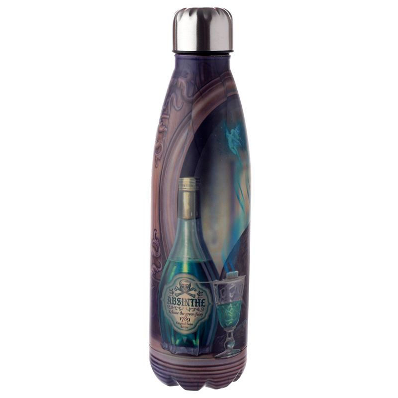 Thumbnail: Lisa Parker Absinthe Cat Reusable Thermal Insulated Drinks Bottle