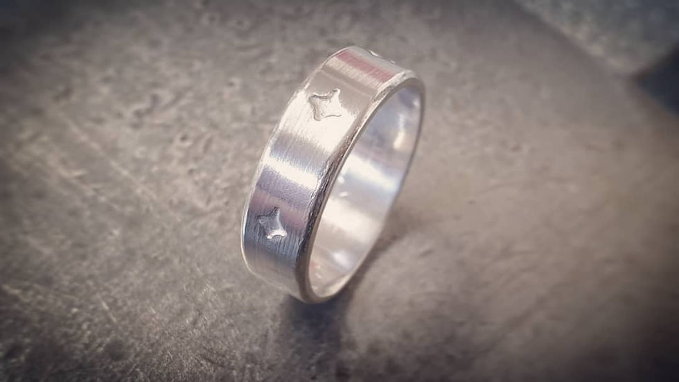 Thumbnail: Textured Ring Bands - Sunday 19th April 2026 10am - 1pm