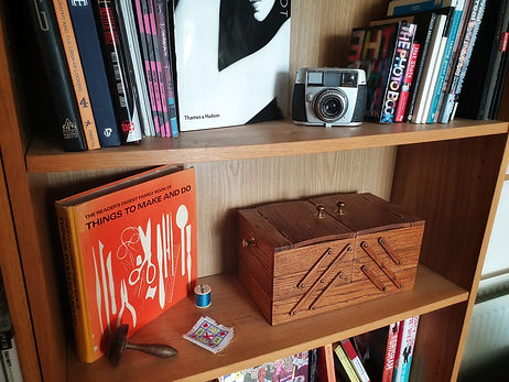 Grandma's sewing box.