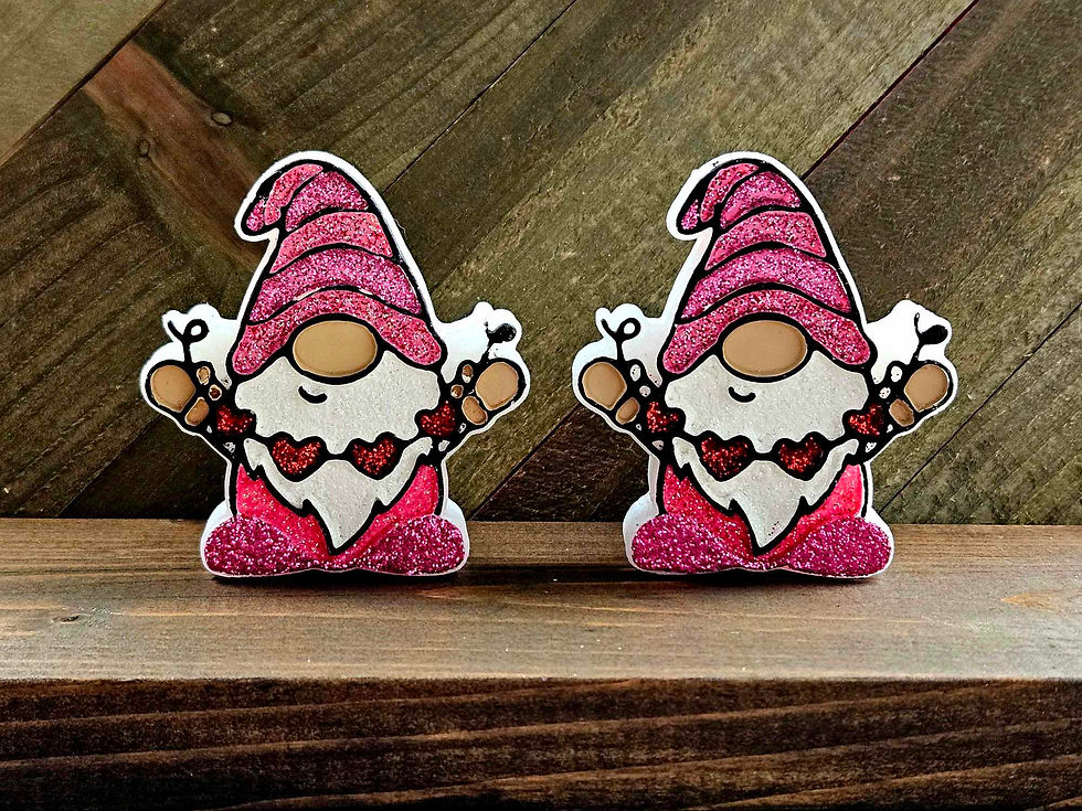 Gnome Heart Vent Pair