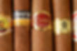 A group of Cuban Cigars of various brands