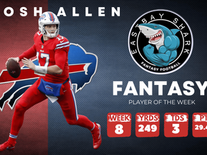 Josh Allen POW 8!