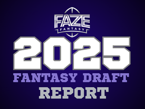 2025 Fantasy Draft Report! Free!