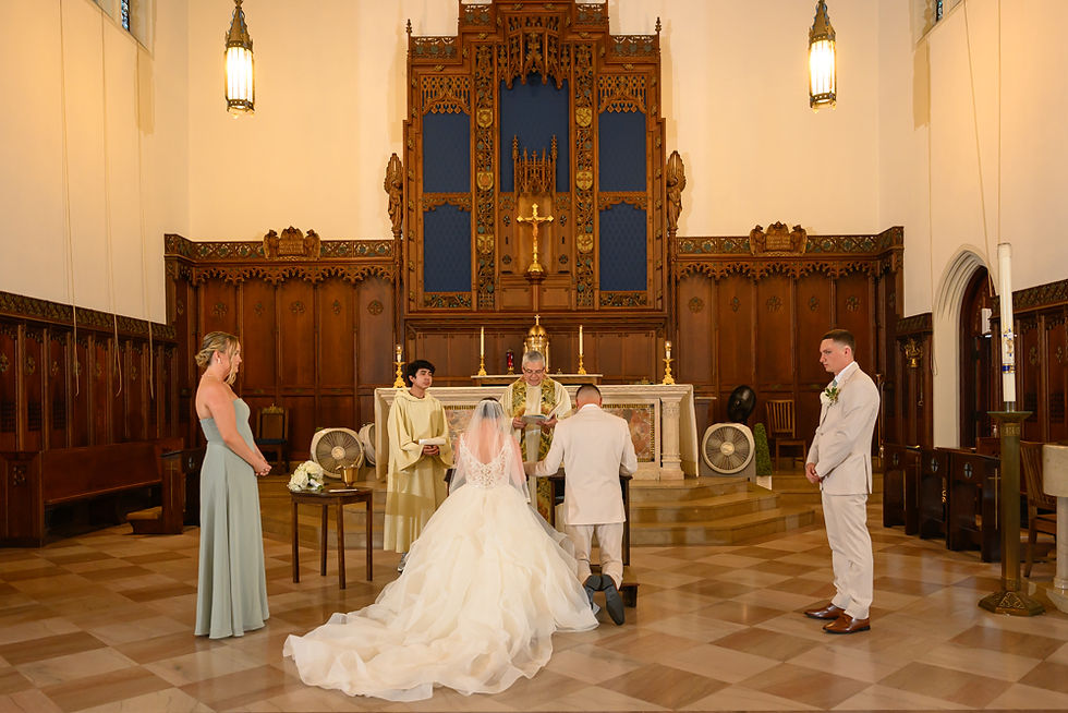 St. John the Evangelist Church Wedding Photos