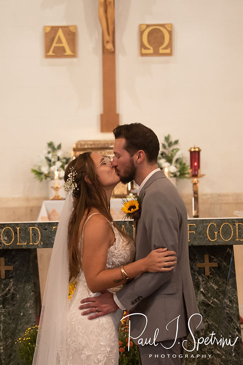St. Pius X Westerly Parish Wedding Photos