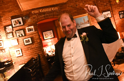 Bob dances during his August 2018 wedding ceremony at the Walter J. Dempsey Memorial Bandstand in Norwood, Massachusetts.