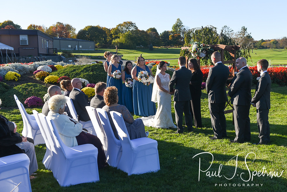 Cranston Country Club Wedding Photography, Wedding Ceremony Photos