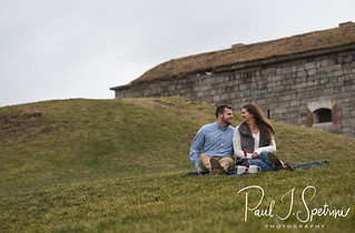 Chris and Kayla pose for a photo during