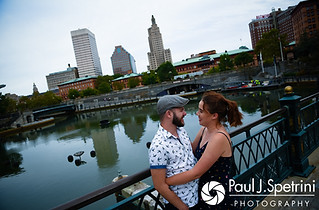 Nate & Kaytii pose for a formal photo following their May 2018 wedding ceremony at Meadowbrook Inn in Charlestown, Rhode Island.