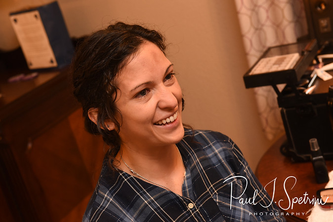 Amanda smiles prior to her October 2018 wedding ceremony at the Walt Disney World Swan & Dolphin Resort in Lake Buena Vista, Florida.