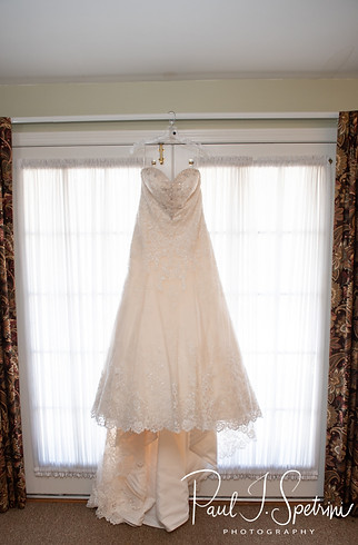 A look at Kaytii's wedding dress prior to her May 2018 wedding ceremony at Meadowbrook Inn in Charlestown, Rhode Island.