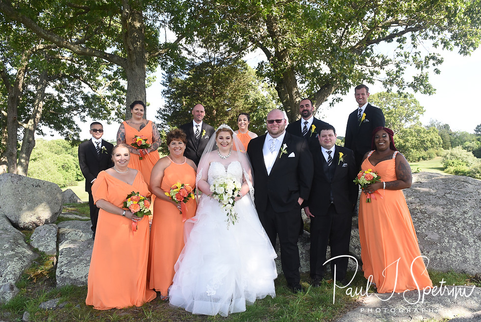 Cranston Country Club Wedding Photography, Bride and Groom Formal Photos