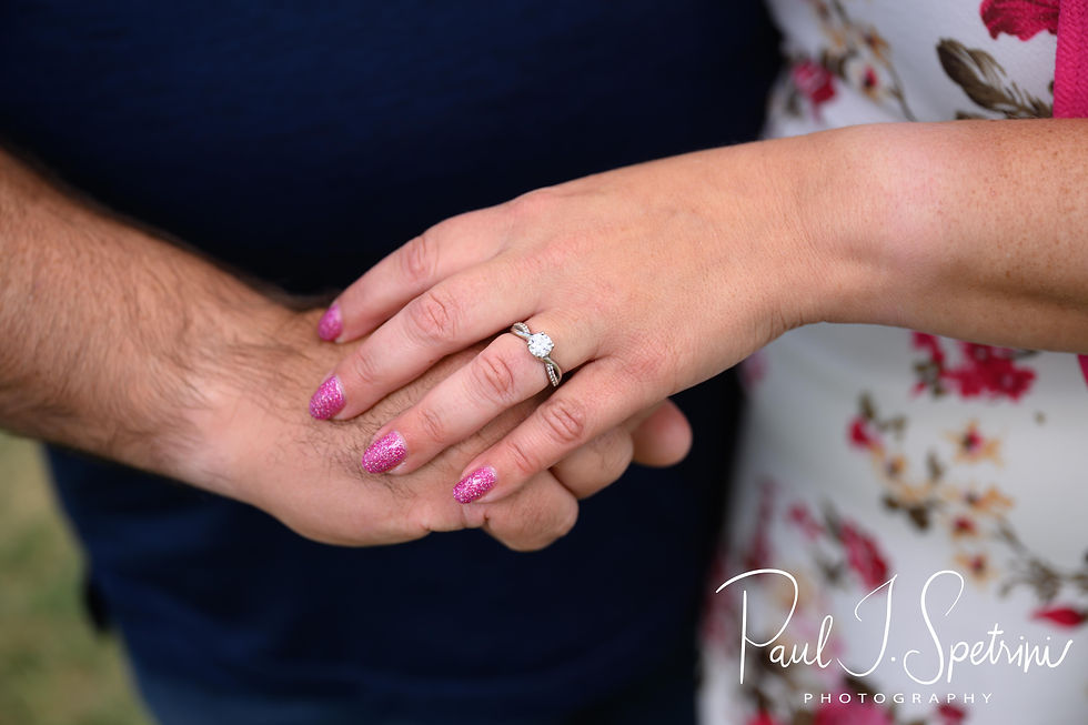 Beavertail Lighthouse Engagement Photos