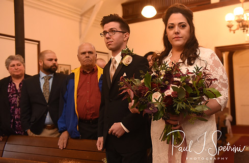 Acoaxet Chapel wedding ceremony photos
