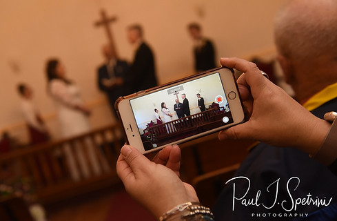 Acoaxet Chapel wedding ceremony photos