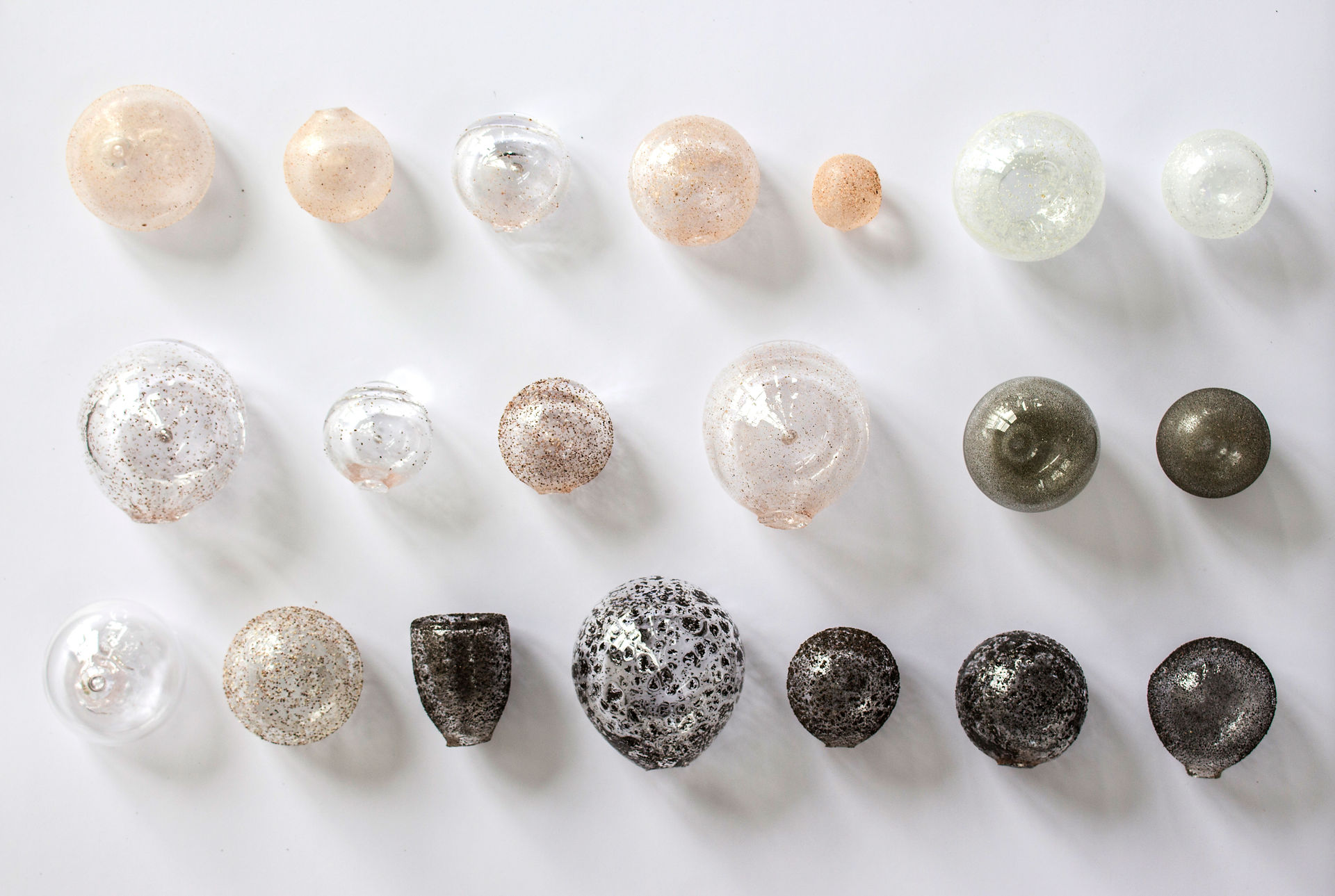 Sand to Glass research with sands from different location