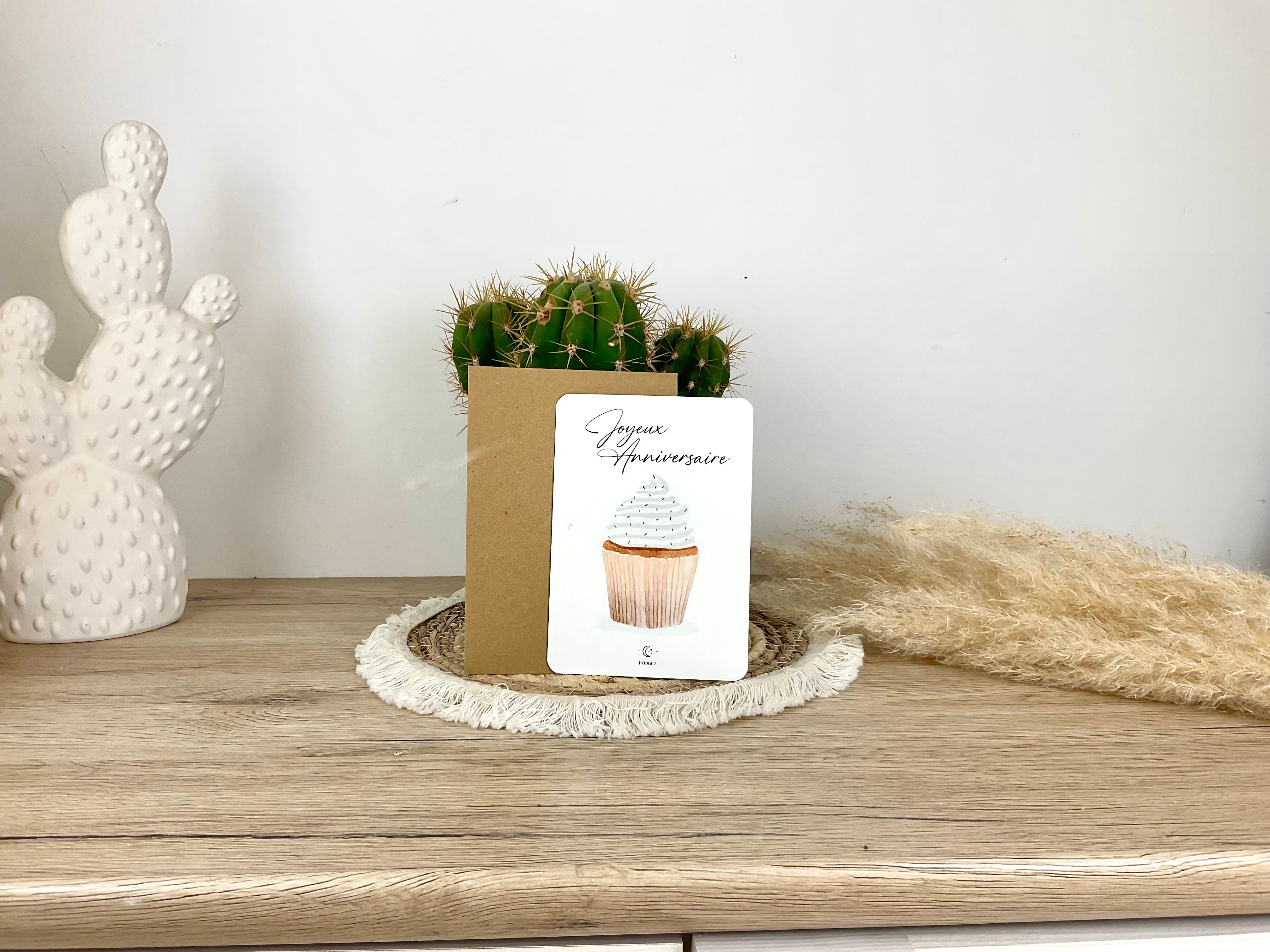 Carte Postale "HB, Mug Cake"