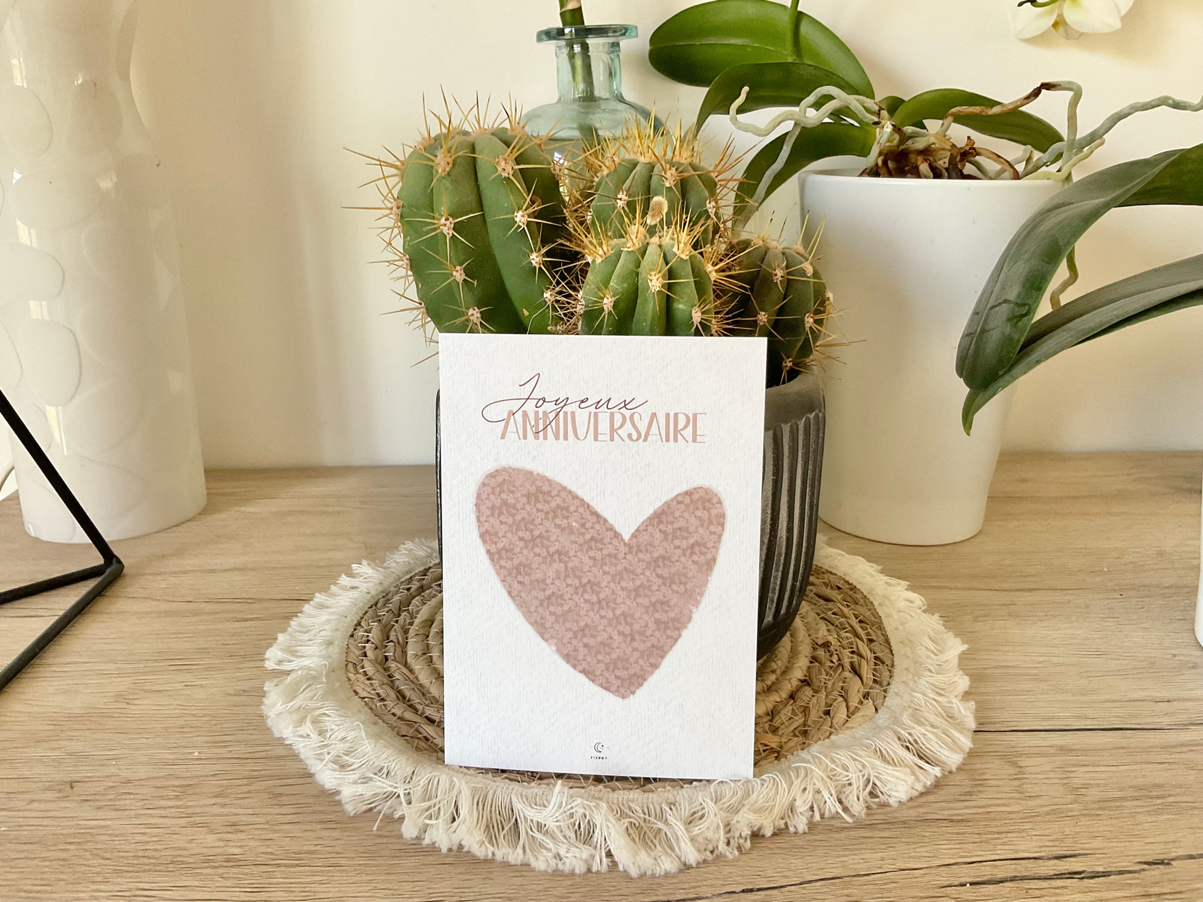 Carte Postale "Joyeux Anniversaire, Tout Doux"