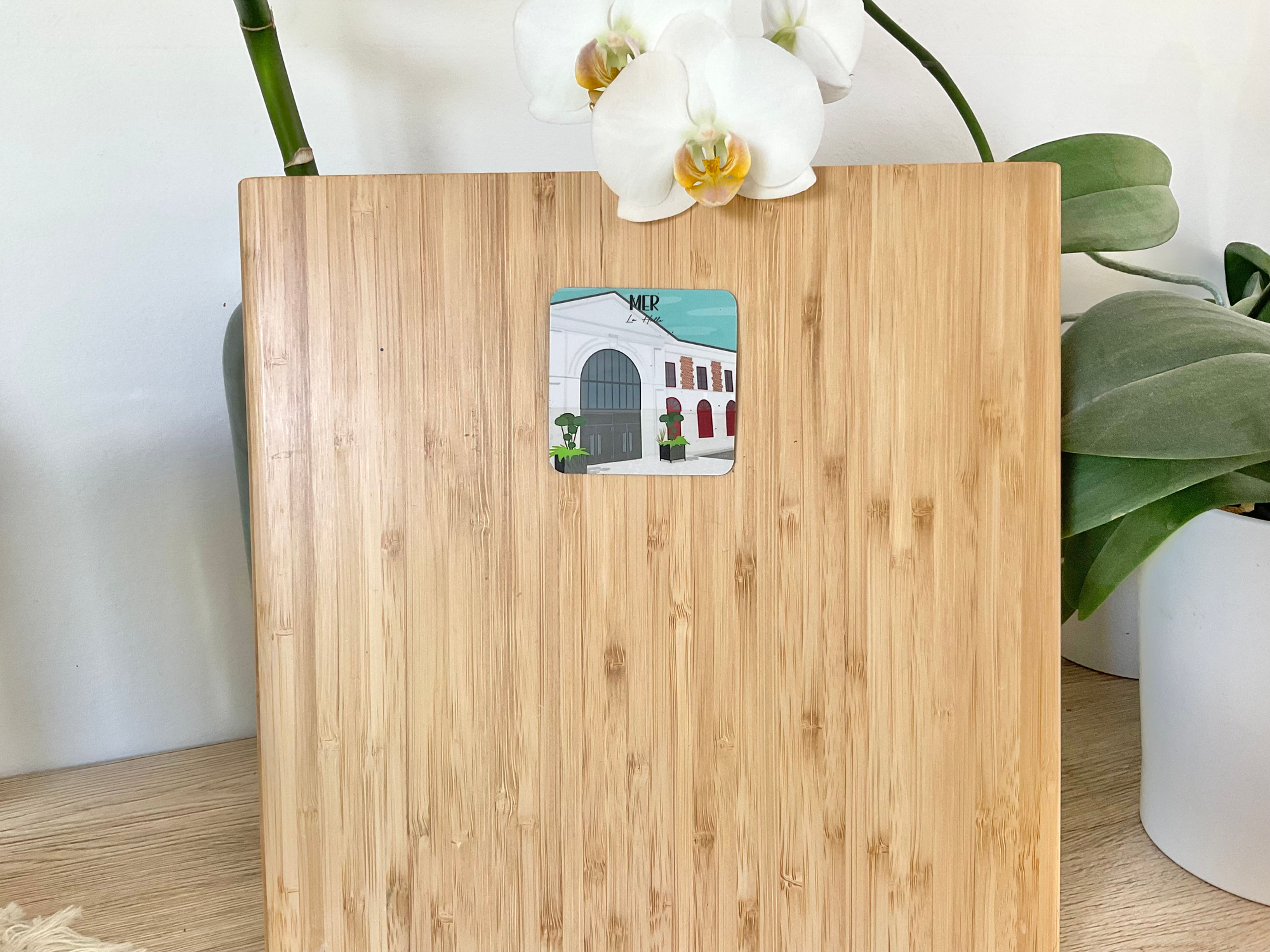 Magnet « Mer, La Halle»